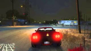 GTA V Brake Lights  Game Clock Mod by Skorpro [upl. by Ynohtnaleahcim]