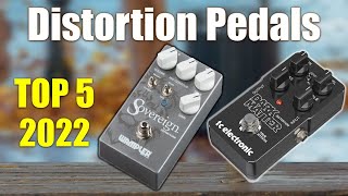 Distortion Pedals  Top 5 Best Distortion Pedals 2022 [upl. by Cleopatra]