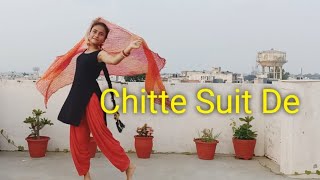 Chitte Suit De Daag Pe Gaye  Geeta Zaildar  Punjabi Song  Dance cover by Ritika Rana [upl. by Sutton]