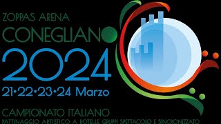 Venerdì 22 Marzo 2024 Campionato Italiano di pattinaggio spettacolo e sincronizzato FISR Conegliano [upl. by Llertniuq]