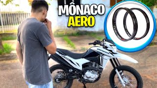 COLOQUEI AROS MONACO AERO NA MINHA BROS 160 2023 [upl. by Thissa]