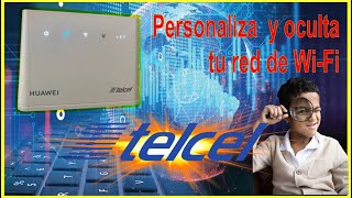 Como cambiar la contraseña de intenet en casa telcel [upl. by Duston685]