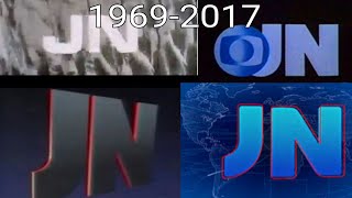 Vinhetas do Jornal nacional 19692017 [upl. by Kathlin]