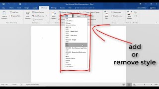 How to Add Bibliography Style Vancouver IEEE Reference Harvard to Microsoft Word Last Update [upl. by Coop]