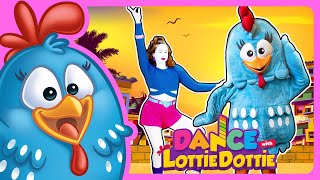 Dance with Lottie Dottie Chicken  Mamama Papapa  Dance Videos For Kids [upl. by Hovey]