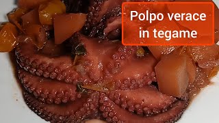 Polpo Verace in tegame [upl. by Ehpotsirhc]