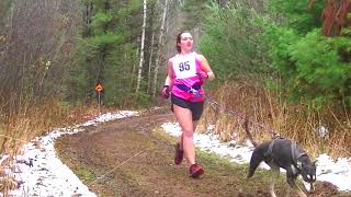 2017 Dirty Dog Dryland Derby Canicross [upl. by Ttocs]