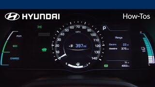 How to Switch Between Electric and Hybrid Modes  Hyundai [upl. by Aninaig]