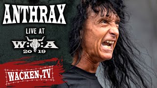 Anthrax  Indians  Live at Wacken Open Air 2019 [upl. by Ocirrej]