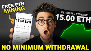 FREE ETH MINER 🤑 no minimum withdraw [upl. by Atikin]