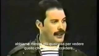 Freddie Mercury interview SUB ITA with Lisa Robinson [upl. by Belinda489]