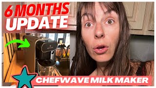 WHICH MILKS DONT WORK 6 MONTHS UPDATE on CHEFWAVE MILK MAKER Review [upl. by Hofmann489]