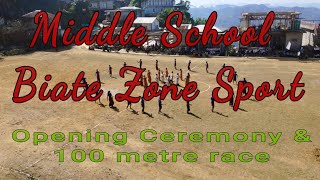 Biate Zone Middle School Sport [upl. by Anuska]