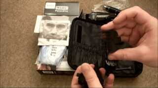 WAHL HAIR CLIPPERS UNBOXING OILING amp FITTING ATTACHMENTS DEMO COMPLETE HAIR CUTTING KIT REVIEW [upl. by Knowling]