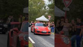 CRAZY RSR SOUND 991 GT3 with VALVETRONIC DESIGNS Exhaust porsche 991 gt3 car cars exhaust [upl. by Atok]