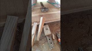 how I put wooden planks together shorts virals fyp carpenter woodworking [upl. by Weinberg]