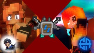 Abigail VS Hella Rainimator VS EthanAnimatez  Armored Arena  Minecraft Animation [upl. by Ellis]