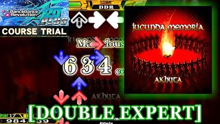 【DDR A20 PLUS】 Jucunda Memoria DOUBLE EXPERT 譜面確認＋クラップ [upl. by Aneerak]