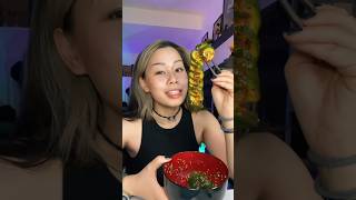 Viraler Gurkensalat 😍 super einfach zu machen und super lecker 🤤 food viralfood tiktok [upl. by Oscar793]