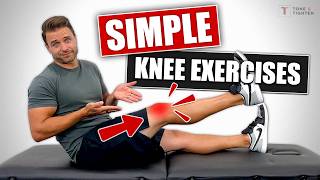 8 Simple Exercises For Massive Knee Pain Relief [upl. by Motteo]