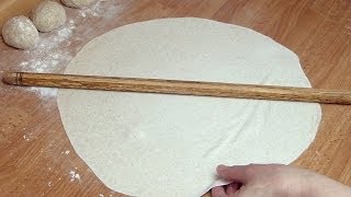 Lavash Recipe  Turkish Thin FlatBread Recipe [upl. by Retsel]