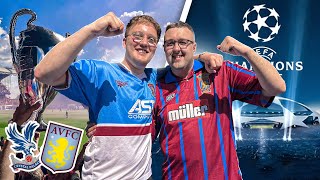 Aston Villas CHAMPIONS LEAGUE AWAYDAY PARTY at Crystal Palace [upl. by Maxwell]