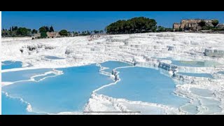 Pamukkale Denizli White Paradise Hierapolis Antik Kent Güzelleştiren Şifalı Sular Karahayıt Gez Gör👍 [upl. by Eednim]