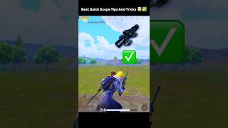 Best Quick Scope Tips And Tricks 🤯✅ pubgmobile mrijazplays pubgtips tipsandtricks [upl. by Minier]