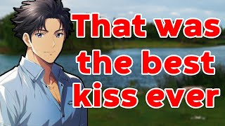 ASMR Flirty Boy Kisses You In The Park M4M Kissing Friends to Lovers Pet Names [upl. by Falito815]