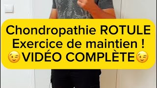 Chondropathie de rotule  Exercice de maintien 😉 [upl. by Eseryt]