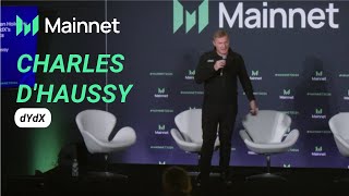 The Power of Token Holders with dYdXs Charles dHaussy  Mainnet 2024 [upl. by Windsor]