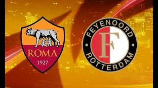 AS Roma  Feyenoord 11 1922015 All Goals [upl. by Solokin372]