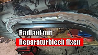 Perfekte Erneuerung Dodge Ram Reparaturblech einschweißen [upl. by Dania]