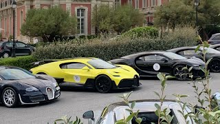 Carsspoting Biarritz octobre 2023  Bugatti Divo Bugatti profilé￼￼￼ Porsche GT3RS Nissan GTR ￼￼ [upl. by Yorztif]