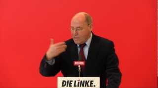 Gregor Gysi DIE LINKE quotLeiharbeit überwinden um aus prekärer Beschäftigung heraus zu kommenquot [upl. by Idner368]