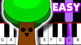 Incredibox Sprunki  Mr Tree Theme EASY PIANO TUTORIAL [upl. by Pega]