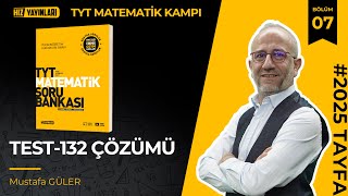 Hız Yayınları Tyt Matematik  Test132 Çözümleri [upl. by Herc]