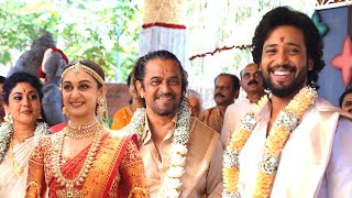 Arjun Daughter Wedding Full Video  Aishwarya weds Umapathy  Arjun Sarja  Thambi Ramaiah [upl. by Odnesor350]