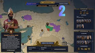 Total War Pharaoh Dynasties  Mesopotamia  The Conqueror  Veteran Difficulty  Campaign Babylon [upl. by Pantheas]