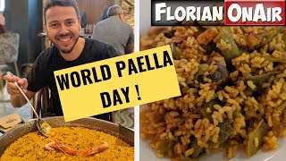 Tout savoir sur la PAELLA en 24H  Jenquète World Paella Day  VLOG 869 [upl. by Einhpets]