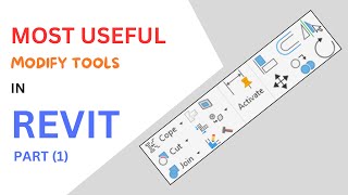 Most Useful MODIFY TOOLS in REVIT part 1 [upl. by Filemon]