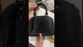 Unboxing Alma BB Epi Leather 🫶🏻 💓 louisvuitton louisvuittonbag almabb lv unboxingasmr [upl. by Fenton]