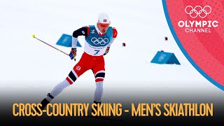 Simen Krügers Amazing Recovery in Men’s CrossCountry Skiathlon  PyeongChang 2018 Replays [upl. by Isabeau]