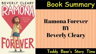 Ramona Forever by Beverly Cleary  Book Summary [upl. by Kilar]