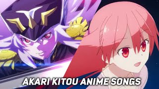 My Top Akari Kitou Anime Songs [upl. by Sivraj]