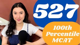 100th Percentile MCAT Study Plan  How I scored a 527 [upl. by Ardnovahs920]