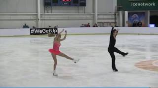 13 Chloe LEWIS amp Logan BYE US Nationals 2018 Junior Ice Dance SD [upl. by Leveridge]