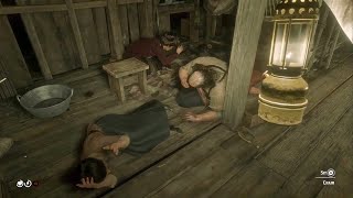 This Is Where The Gang Hides During The Attack At Lakay by Pinkertons  RDR2 [upl. by Ainsley]