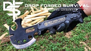 The Urban Survival Axe by OFF GRID TOOLS  30 in 1 Survival Tool [upl. by Neehs]