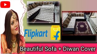 Sofa  Diwan Cover Flipkart [upl. by Ykceb]